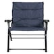 image 2 of Mountain Warehouse Padded Folding Chair Plain Lightweight Camping Outdoor Seat Blue | Navy