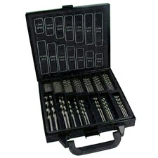 99pc HSS-G Metric Drill Bit Set Split Point Drills Metal Plastic Copper 1.5mm - 10mm
