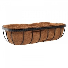 Marco Paul Black Garden Wall Planter 36" Black