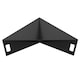 image 4 of Primrose Steel Triangle Pyramid Outdoor Black Fire Bowl Pit 79cm