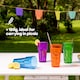 image 7 of Multicolour Plastic Tumbler Set of 4