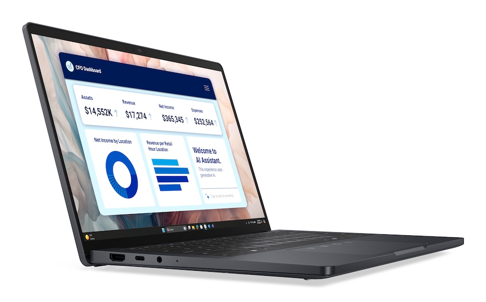 image 1 of DELL Pro 13 Premium PA13250, Intel Core Ultra 5, 33.8 cm (13.3 inches), 1920 x 1200 pixels, 16 GB, 512 GB, Windows 11 Pro