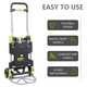 image 5 of 2-in-1 Hand Sack Truck Trolley, Folding Platform Cart Dolly, 120kg Load Capacity