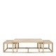 image 2 of Cornus Coffee Table in Oak Set of 3