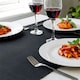 image 5 of Nicola Spring Ribbed Cotton Table Runner - 48 x 183cm - Red Red