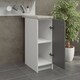 image 3 of JD Greta Kitchen Base Unit 300mm Storage Cabinet With Door Shelf 30cm Grey Matt with Worktop