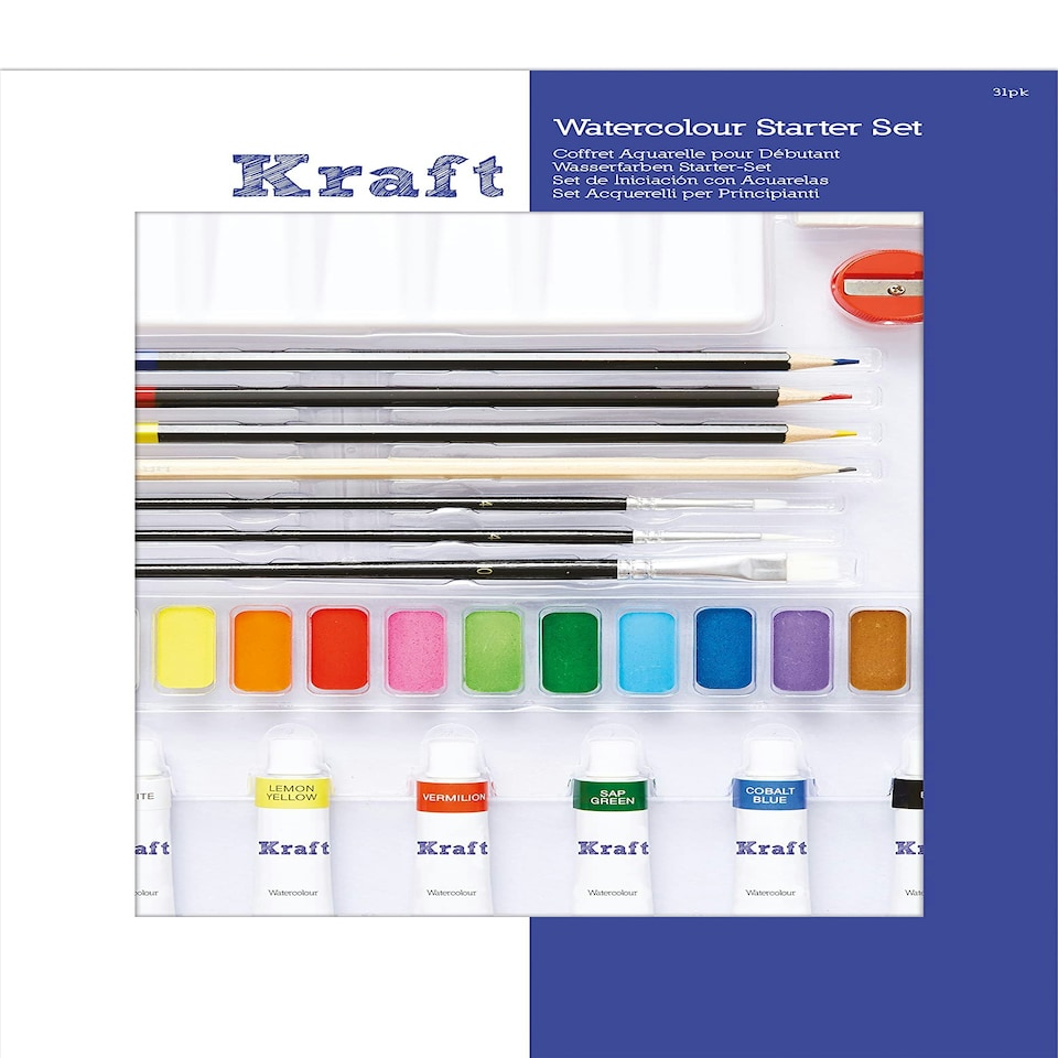 Watercolour Starter Set - Docraft Multi