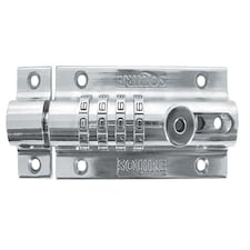 Henry Squire Combi 2 Re-Codeable Locking Bolt 120Mm - Chrome