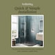image 7 of Balterley Glass Walk In Wetroom Screen and Hinged Return Screen with Profile and Shower Tray | Silver | Chrome