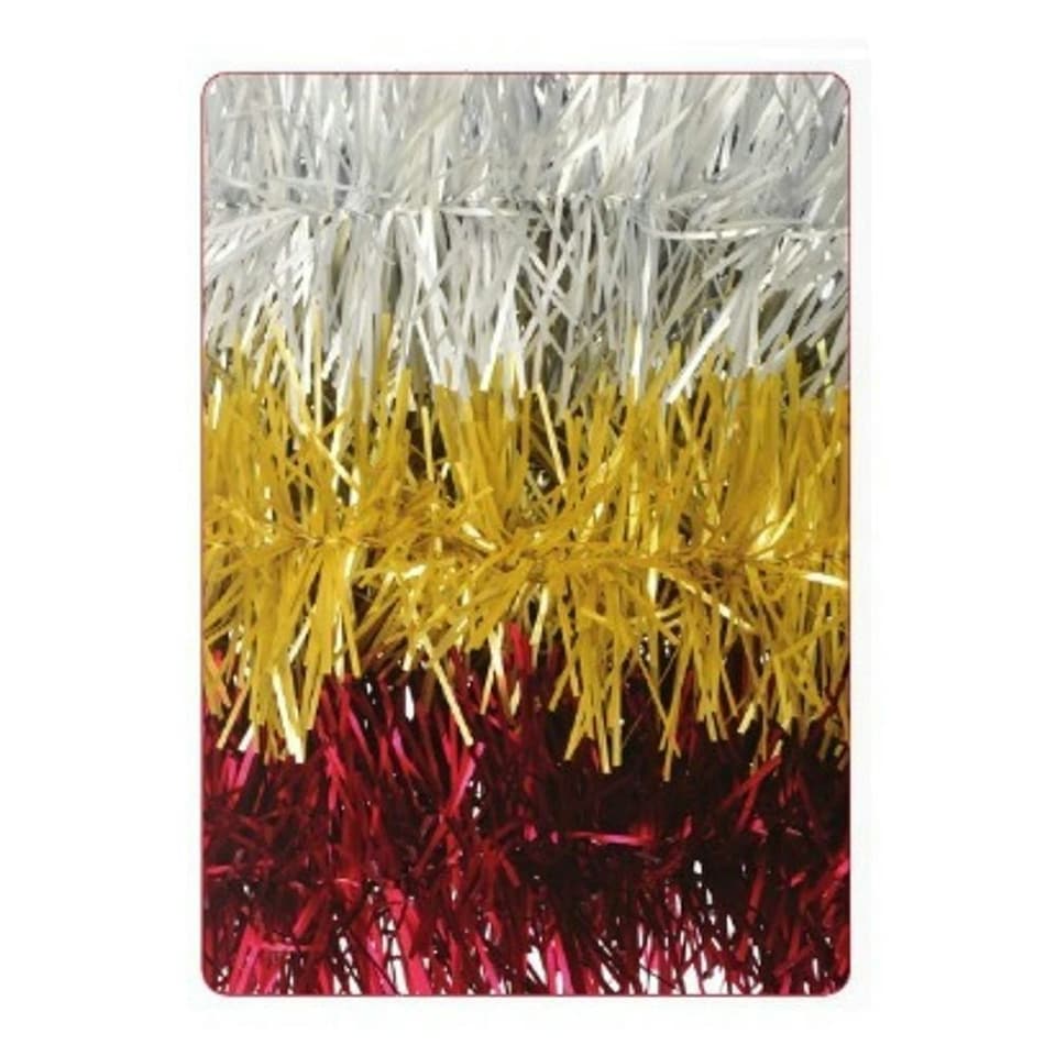 image 1 of 2m Matt Gold 6ply Tinsel