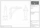 image 4 of Hammer & Tongs Curved Iron Shelf Bracket - D100mm - Black