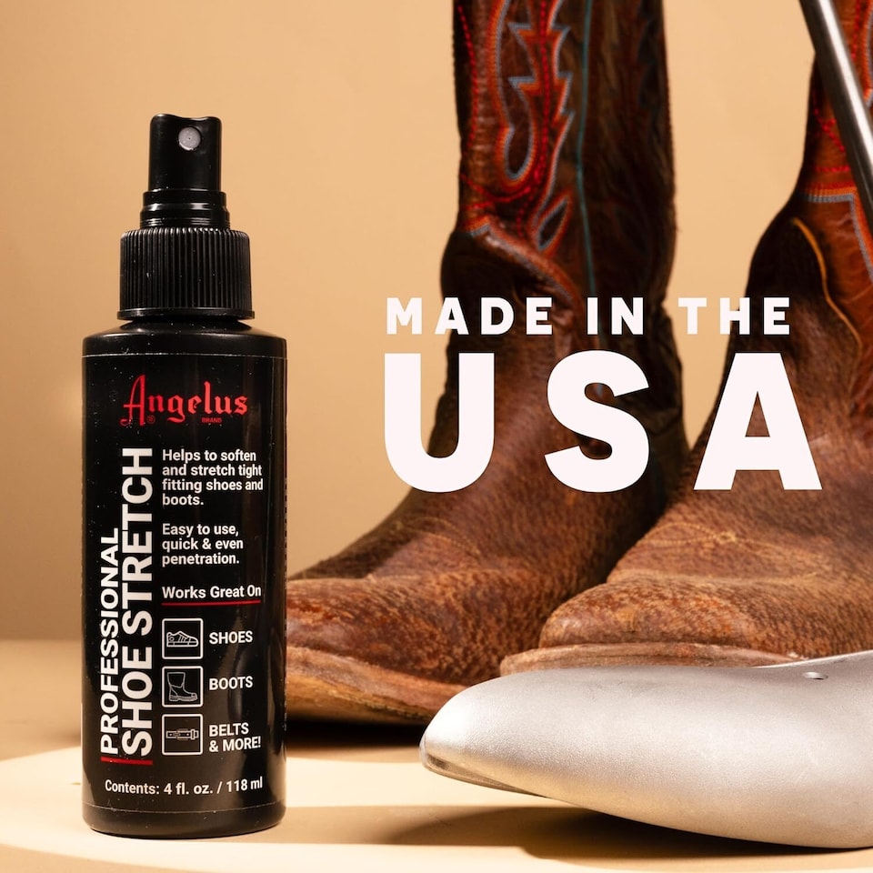 image 1 of Angelus Shoe Stretcher Spray - For Comfort & Better Fit 4oz | Clear
