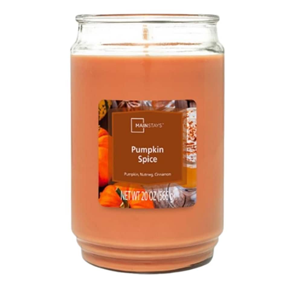 Mainstays Pumpkin Spice Candle 20oz (566g)