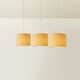 image 3 of ValueLights Torbery Set of 3 Sand Nesting Ceiling Light Shades Yellow