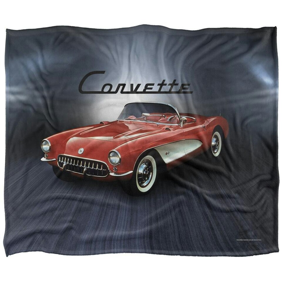 image 1 of Chevrolet Corvette Shine Blanket - Multicoloured - One Size