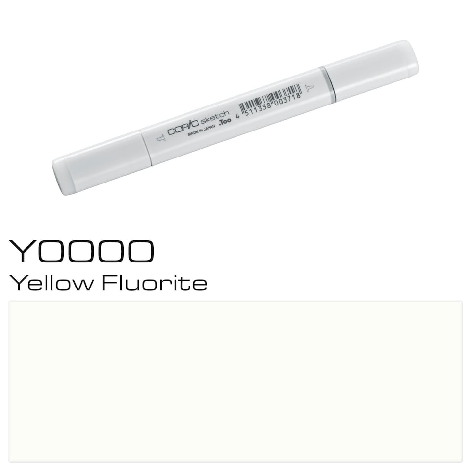 image 1 of Copic Sketch Marker, Yellow Fluorite, Single Pen