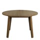 image 2 of A-Line Round Dining Table Smoked Oak
