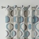 image 2 of Fusion Sander Eyelet Curtains Duck Egg
