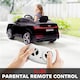 image 4 of HOMCOM Audi E-tron Licensed 12V Kids Electric Ride on, Electric Car for Kids, with Parental Remote, Music Lights MP3, Suspension Wheels, for 3-5 Years, Black