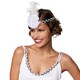 image 4 of Womens charleston diva costume | White | white | 1