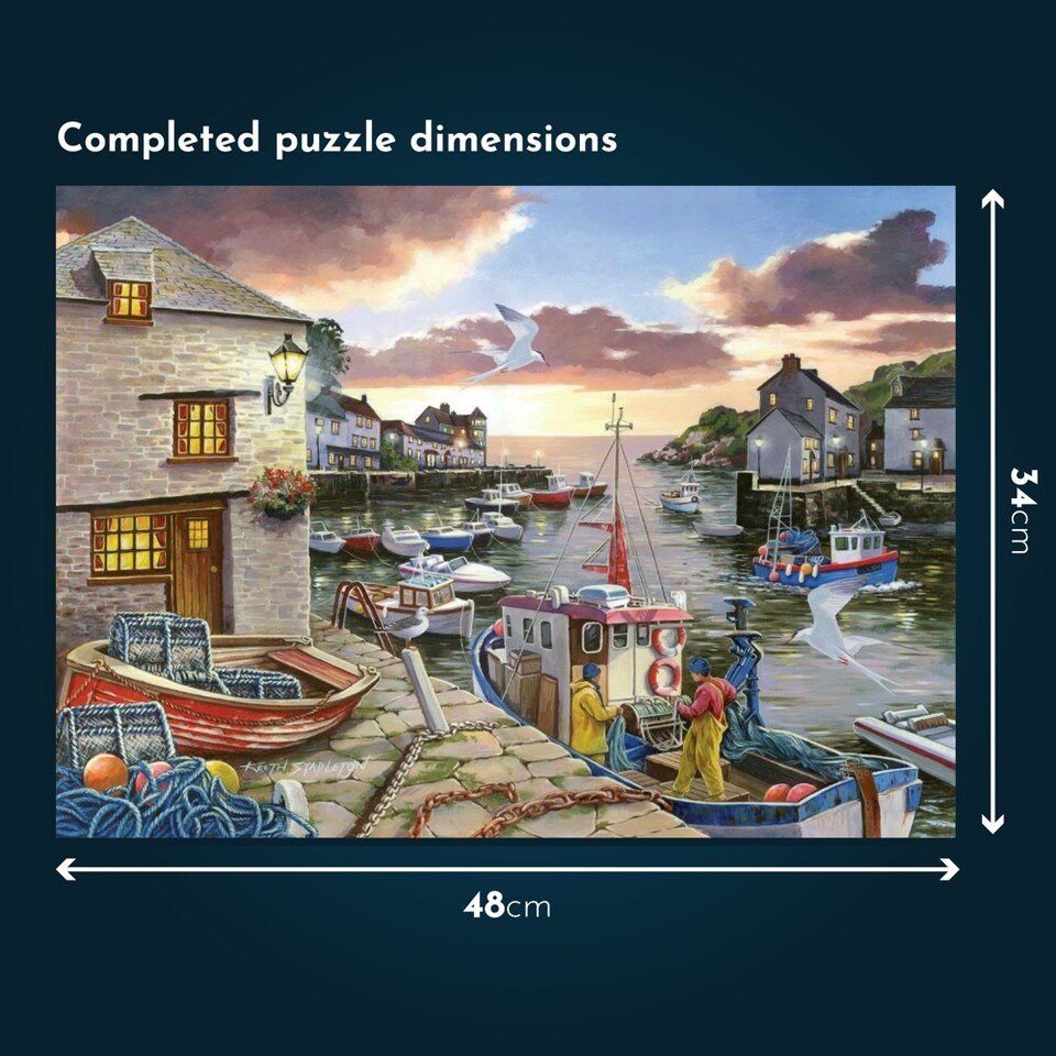 image 1 of The House of Puzzles, Pub Lunch - BIG 250 Piece Jigsaw Puzzle