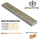 image 4 of NOVECRAFTO Self Adhesive Vinyl Floor Planks – Peel & Stick Flooring – Dark Brown Oak Effect – Easy DIY Installation – Durable & Waterproof Tiles Brown | 4.17 sqm