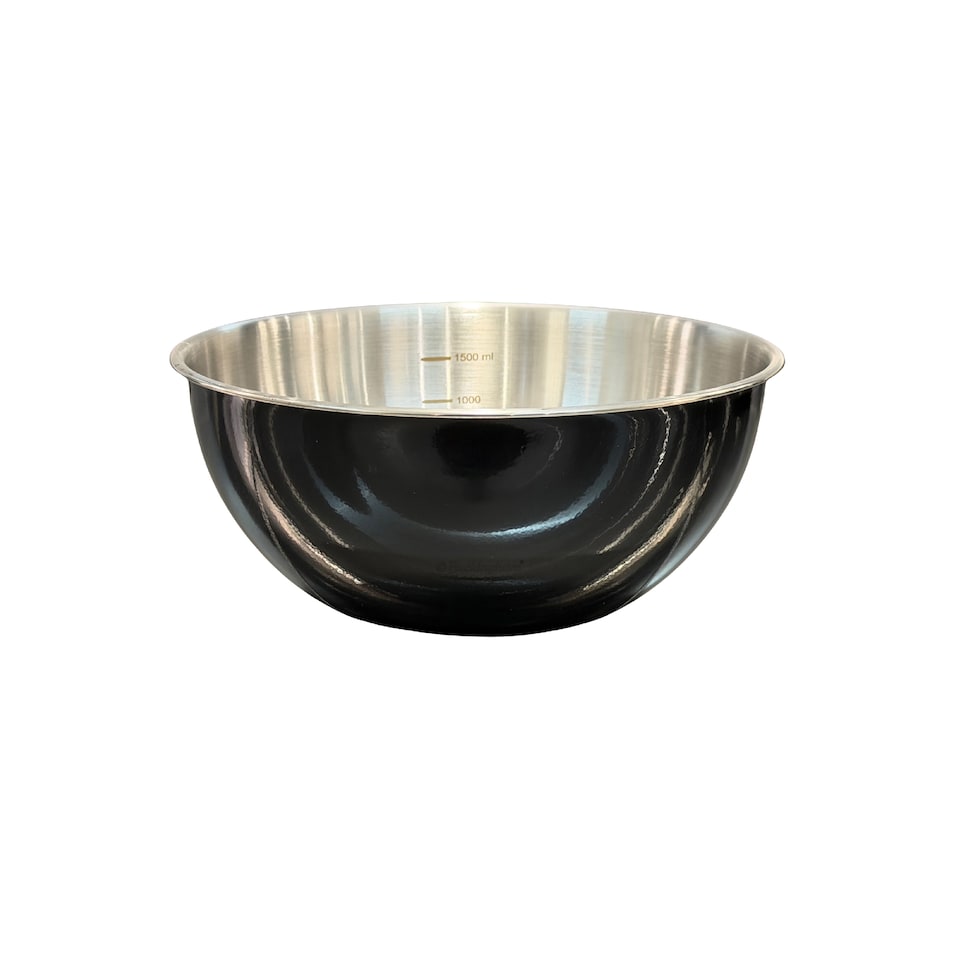 image 1 of Buckingham Stainless Steel Deep Mixing Bowl 20 cm, Black
