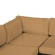 image 8 of Outsunny Garden Rattan Sofa Set Polyester Cover Replacement No Cushion 