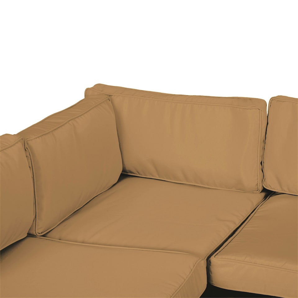 image 1 of Outsunny Garden Rattan Sofa Set Polyester Cover Replacement No Cushion 