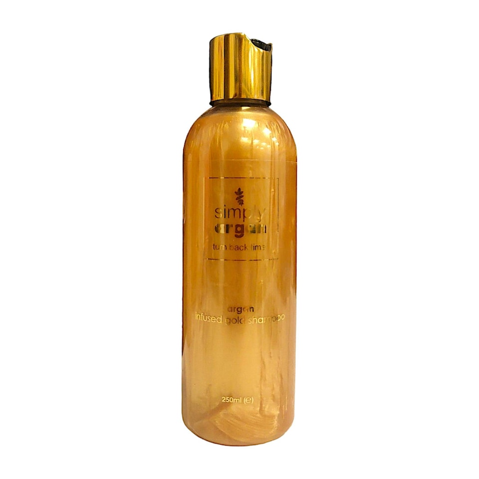 argan infused gold shampoo