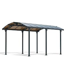 Tucson 5000 Garden Gazebo - Grey - L507 x W359 x H242 cm
