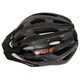 image 3 of AWE AweAir In Mould Adult Bike Helmet Medium 55-58cm Black/Carbon/Red Crash Guarantee* Black | M