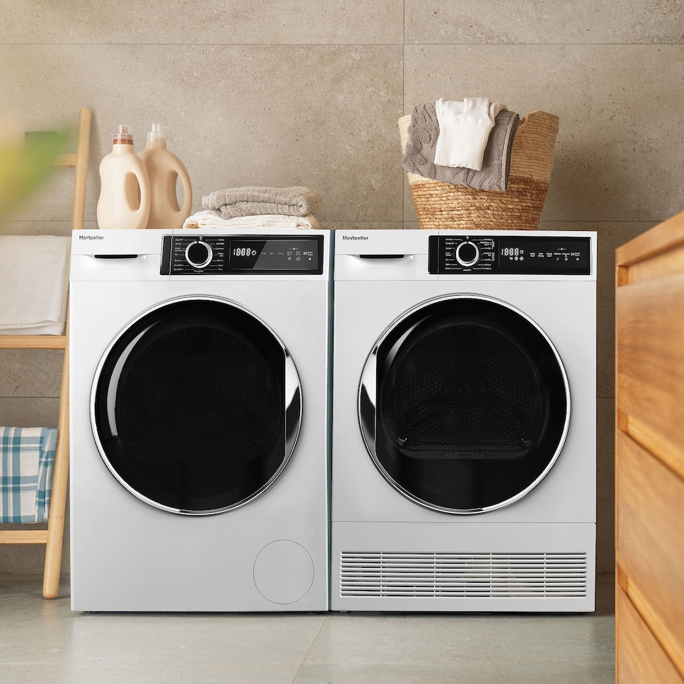 image 1 of Montpellier MTDC8SDW 8kg condenser Dryer Sensor Drying Class B White