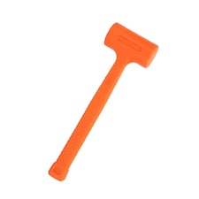1lb Dead Blow Hammer Heavy Duty Non Rebound Anti Shock Rubber Mallet