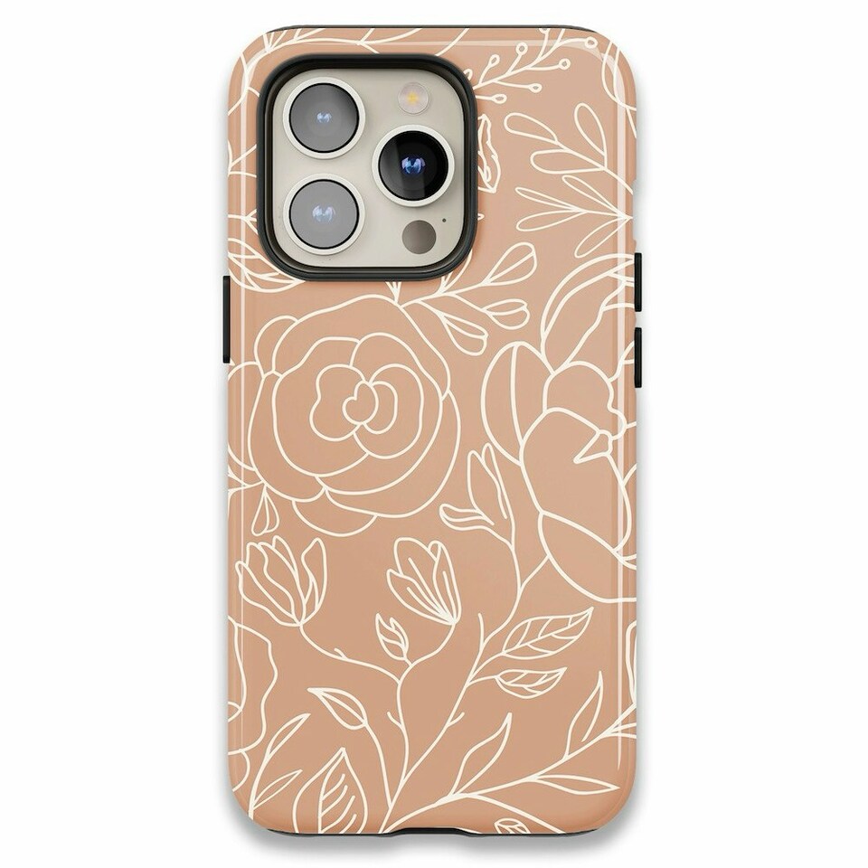 image 1 of Linear Floral Phone Case | Multi | iPhone 16e
Slim | iPhone 16e
Slim