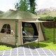 image 5 of Outsunny Inflatable Camping Tent, Easy Setup 2 Man Tent 