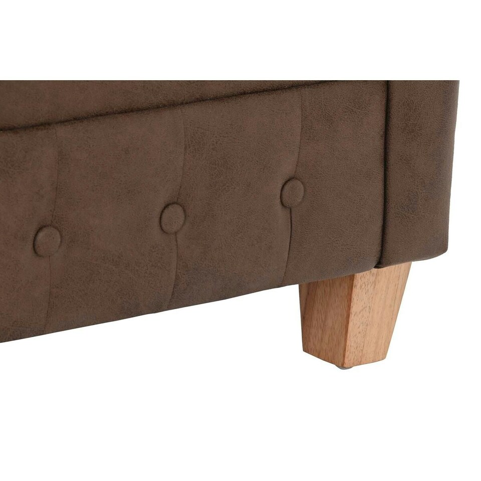 image 1 of Armchair DKD Home Decor 80 x 80 x 70 cm Wood Dark brown Brown
