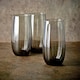 image 3 of Linka Coloured Glasses Sets Glassware Cup Tall Short Cocktail Tumblers | Multi | Dark Grey 500ml