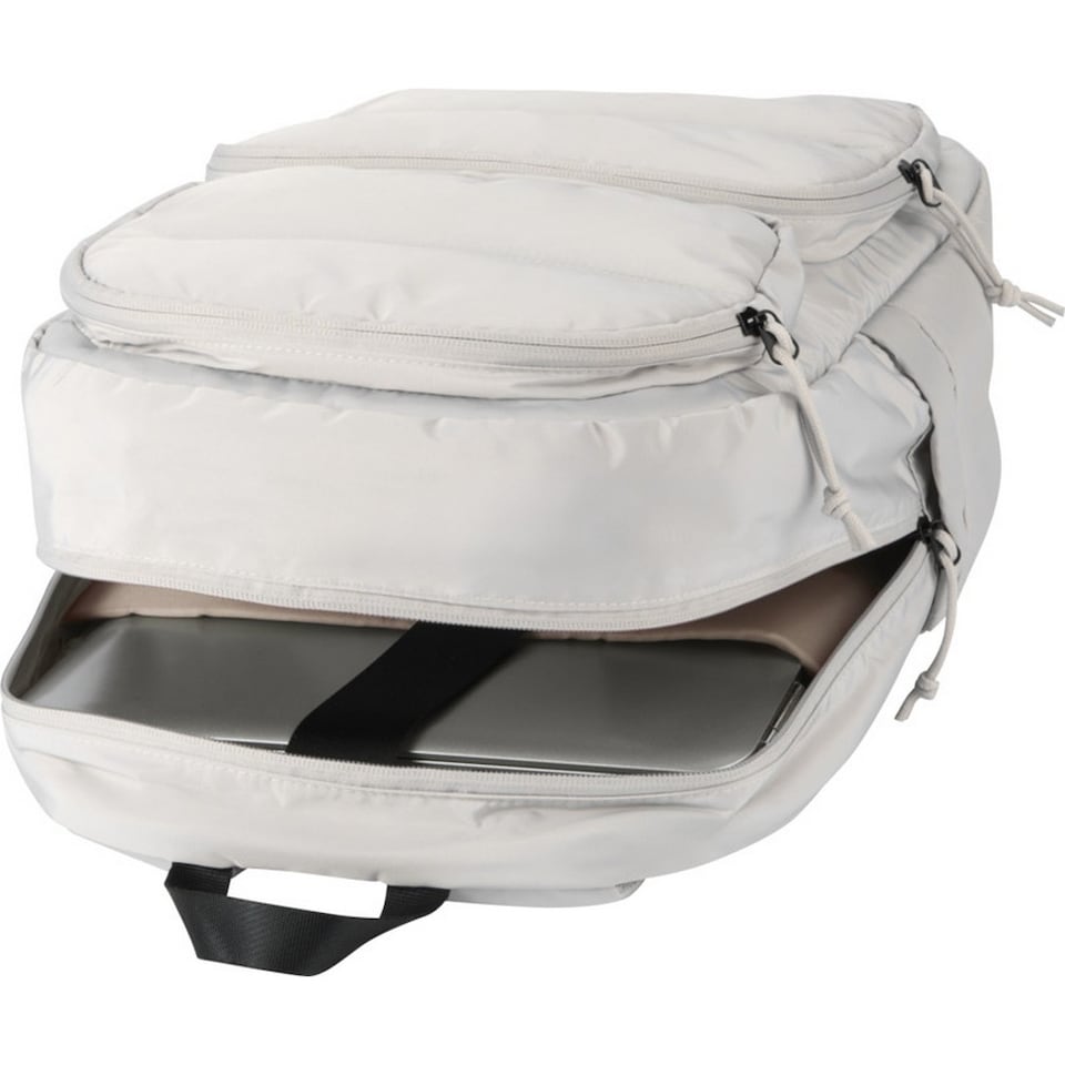 image 1 of Floso Puffer 18L Laptop Backpack | Cream | Sandstone | One Size | 1