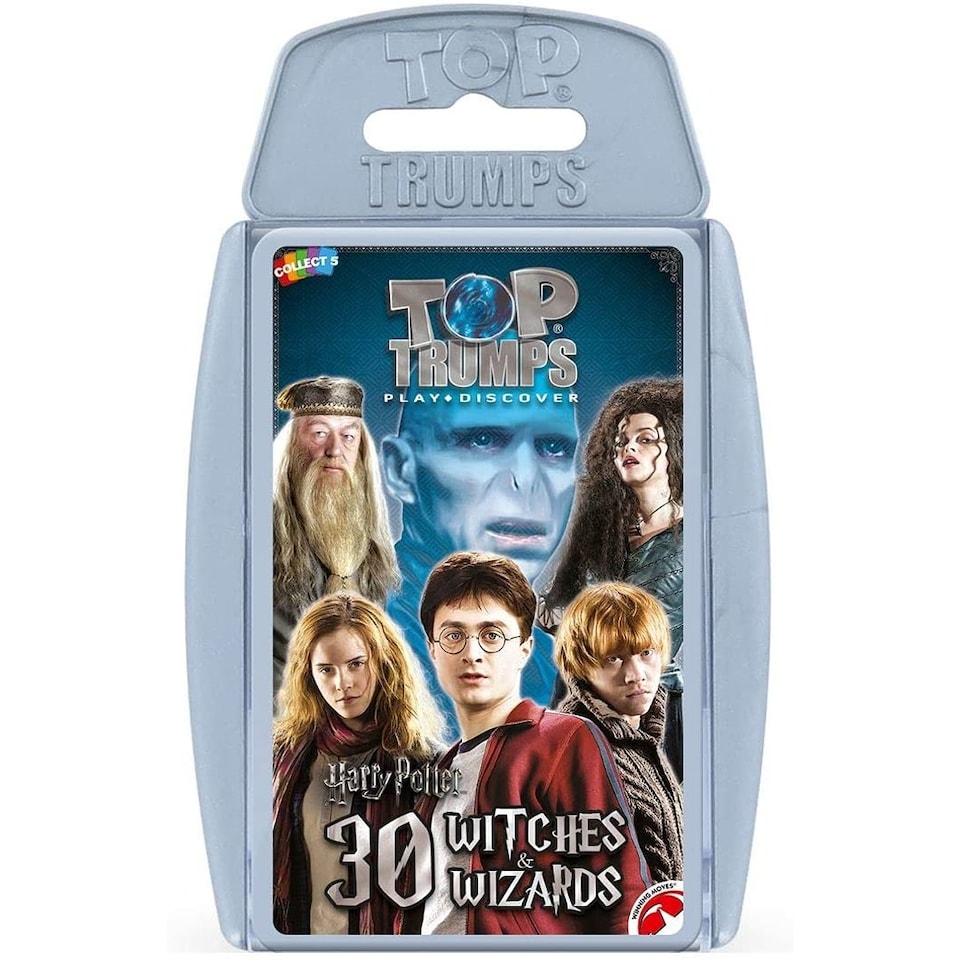 Harry Potter Greatest Witches and Wizards Top Trumps Card Game