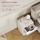 image 5 of Vida Designs Trega 1 Drawer Bedside Chest Bedroom Storage Unit - (H) 41cm x (W) 39cm x (D) 28cm - White