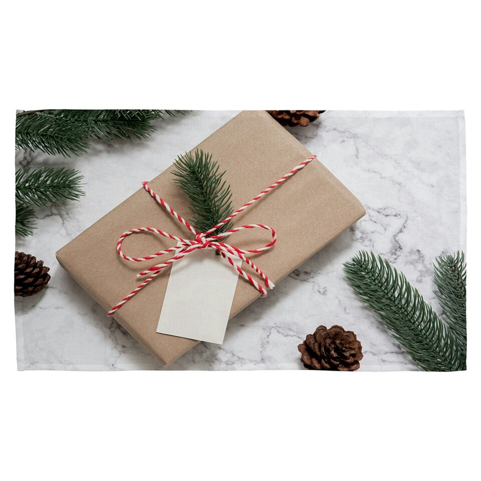 Christmas gift box (kitchen towel)