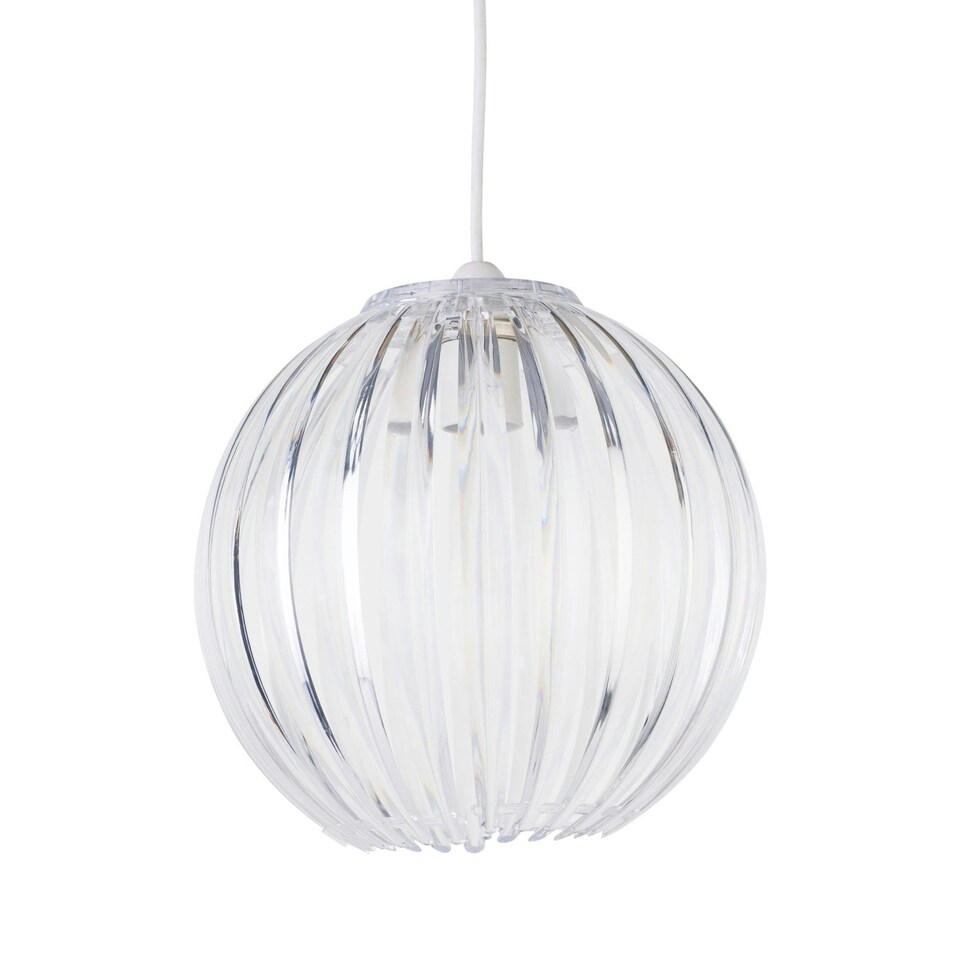image 1 of Set of 2 Craw - Clear Acrylic Pendant Shades Clear