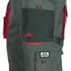 image 4 of ArtMas Grey Red Work Trousers for Men Durable Design with Knee Pad Pockets Reinforced Seams and Multi Functional Pockets Size UK34