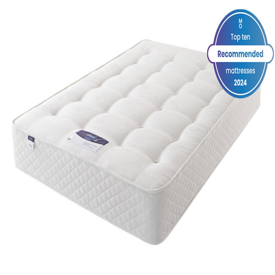 image 1 of Silentnight Ortho Dream Star Miracoil Mattress Small Double | White | 1