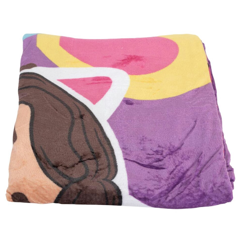 image 1 of Gabby´s Dollhouse Premium Coral Fleece Blanket - Multicoloured - 200cm x 150cm Multi