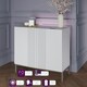 image 2 of Frank Olsen Iona Tall Sideboard White | White