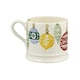 image 3 of Mug: 1 x 175ml Emma Bridgewater Baubles Mug, Ceramic White