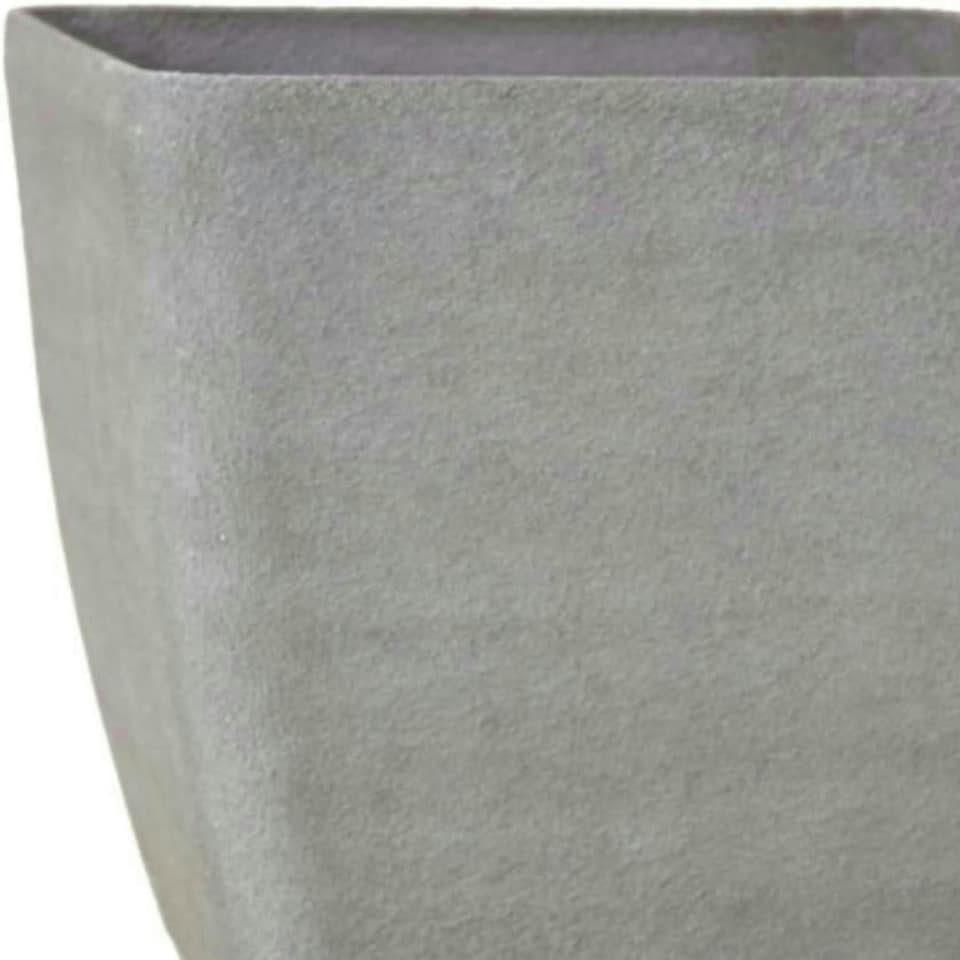 image 1 of Primrose Stone and Resin Composite Planter Volcanic Grey Frost Resistant 43cm