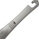 image 6 of Addis Hand Brush in Metallic Silver N/A